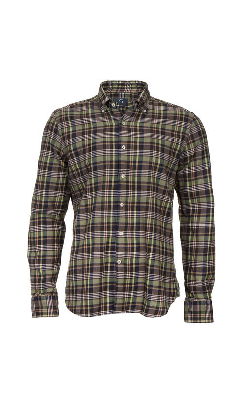 Luciano shirt Green multi S 